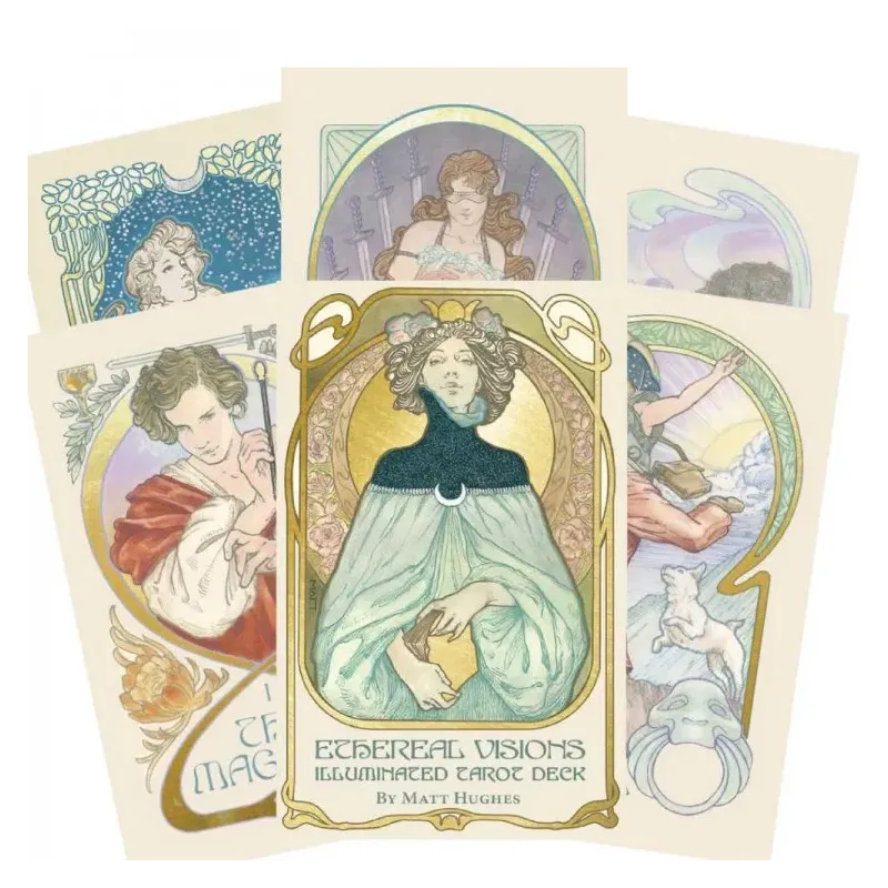 Ethereal Visions: Illuminated Tarot