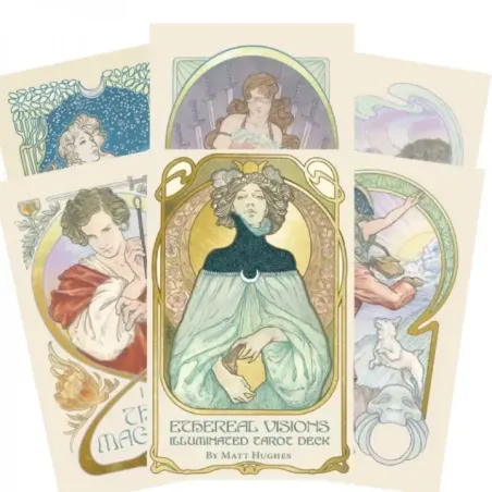 Ethereal Visions: Illuminated Tarot