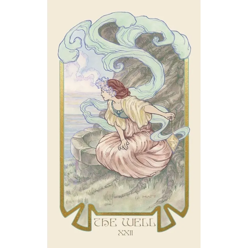 Ethereal Visions: Illuminated Tarot