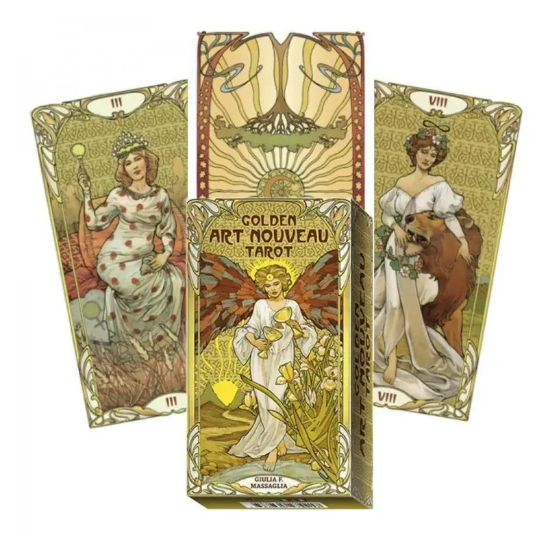 Golden Art Nouveau Tarot