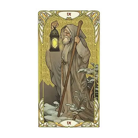 Golden Art Nouveau Tarot