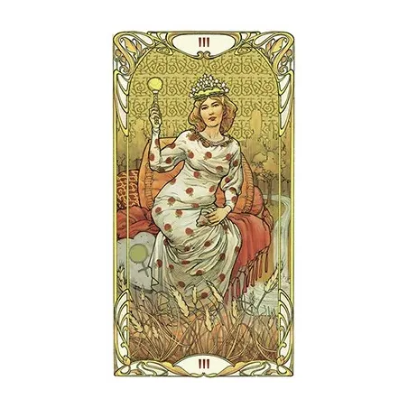 Golden Art Nouveau Tarot