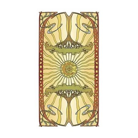 Golden Art Nouveau Tarot