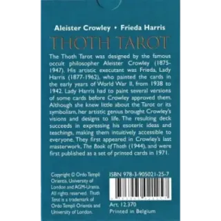 Aleister Crowley Thoth Tarot