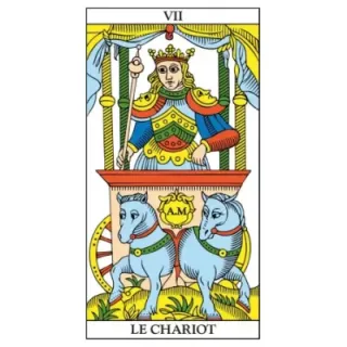 Marseille Tarot (Niebieski)