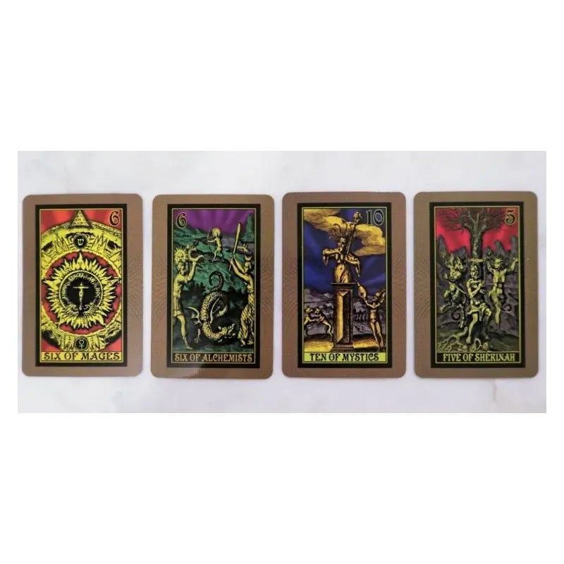 The AlcheMystic Woodcut Tarot