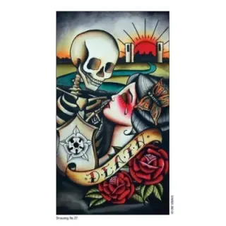 Eight Coins Tattoo Tarot