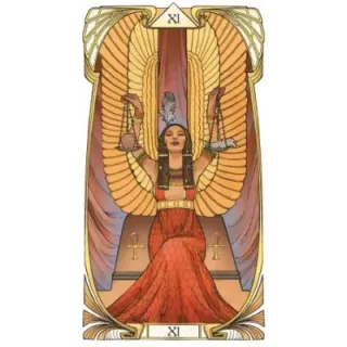 Egyptian Art Nouveau Tarot