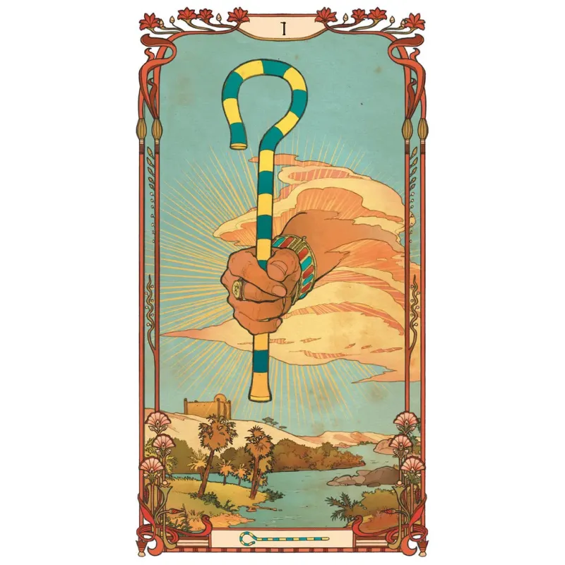 Egyptian Art Nouveau Tarot