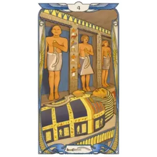 Egyptian Art Nouveau Tarot