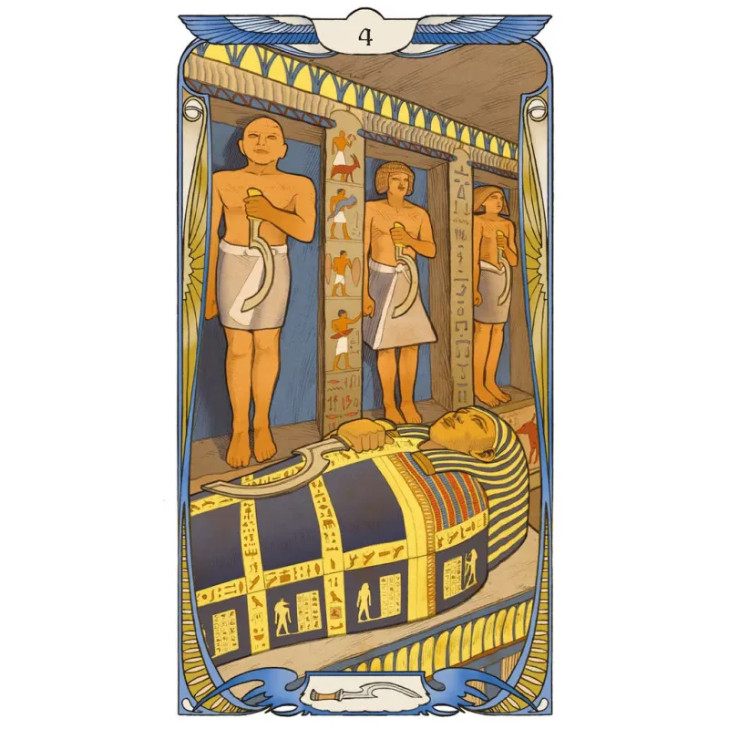 Egyptian Art Nouveau Tarot