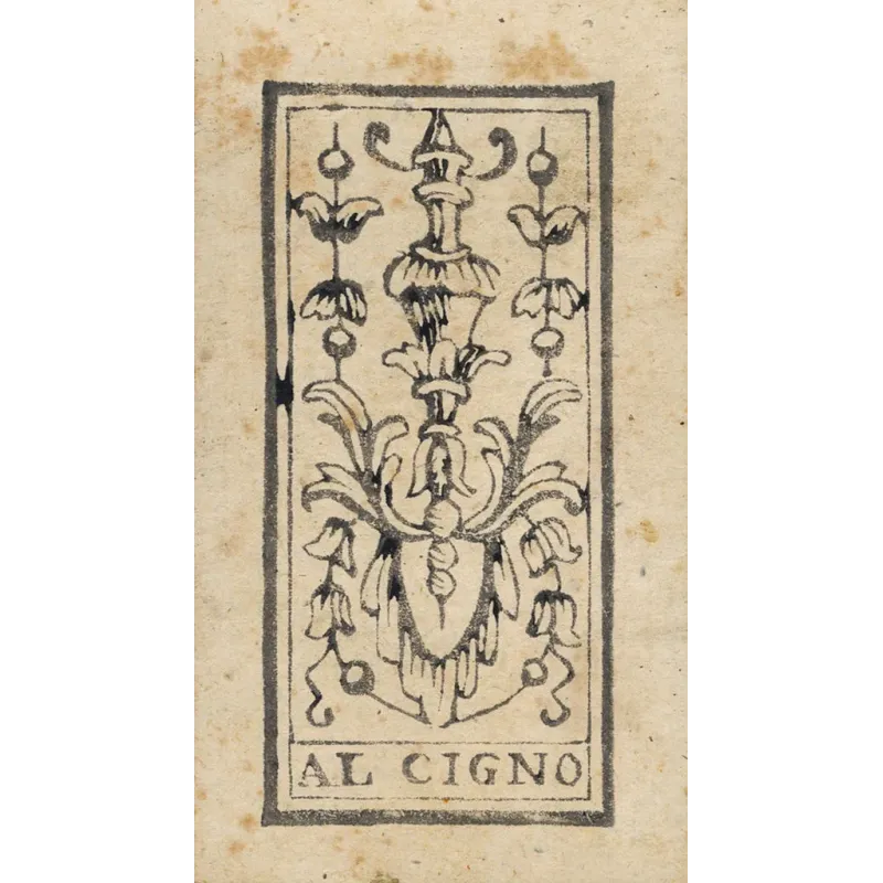 Minchiate Al Cigno - Bologna 1775 CA