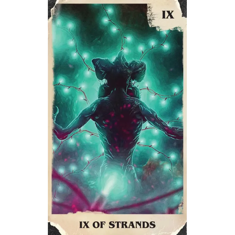 Stranger Things Tarot z Przewodnikiem