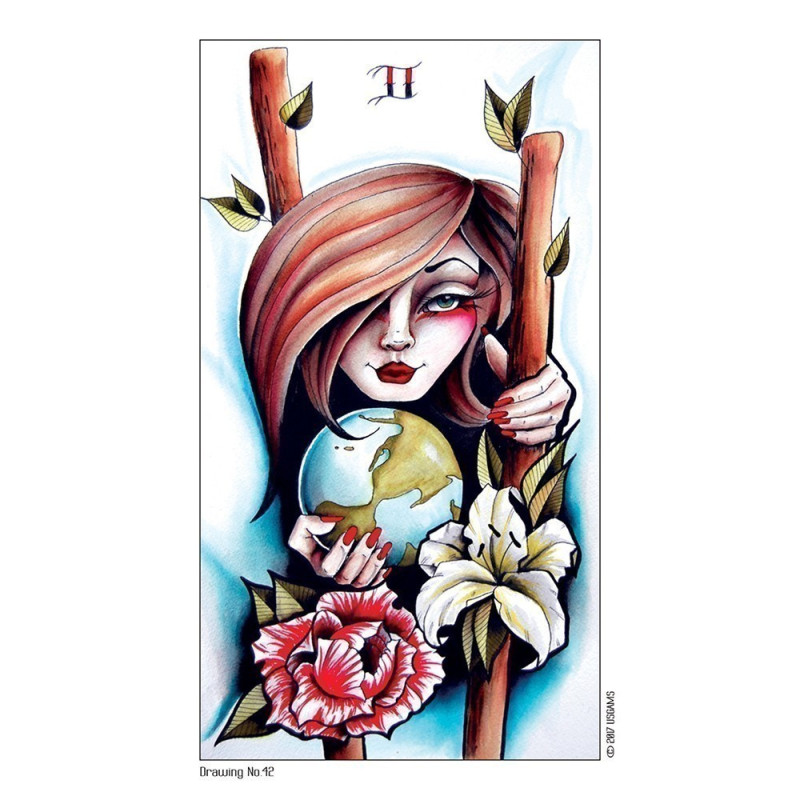 Eight Coins Tattoo Tarot