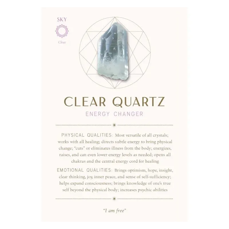 Crystal Healing Cards