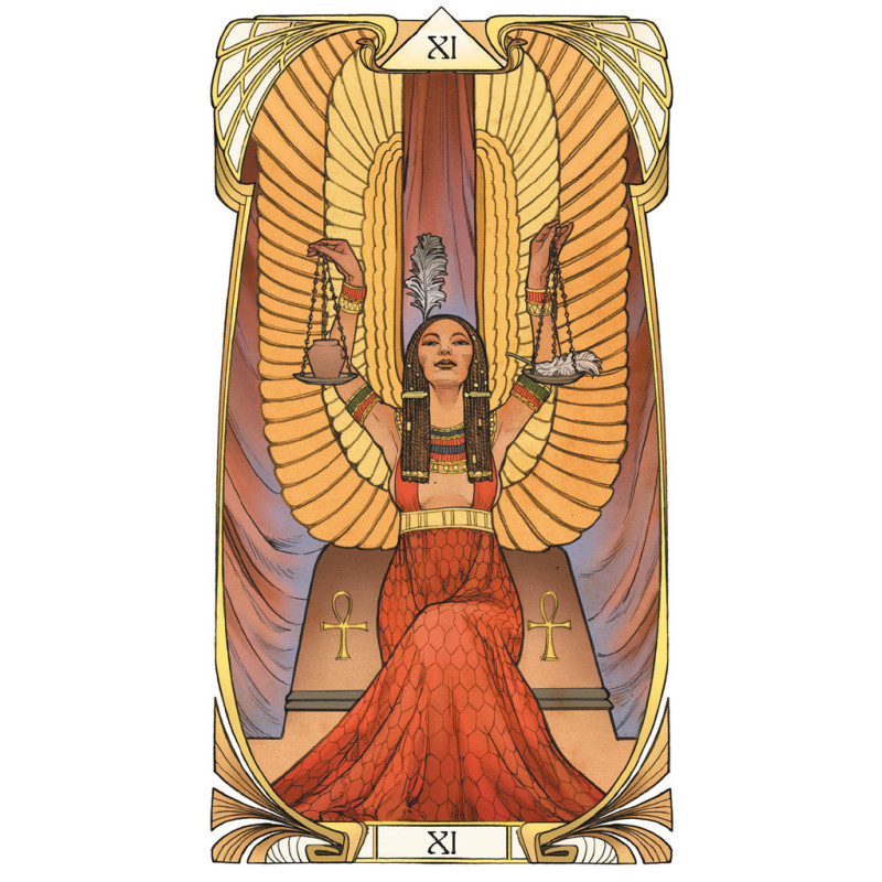 Egyptian Art Nouveau Tarot