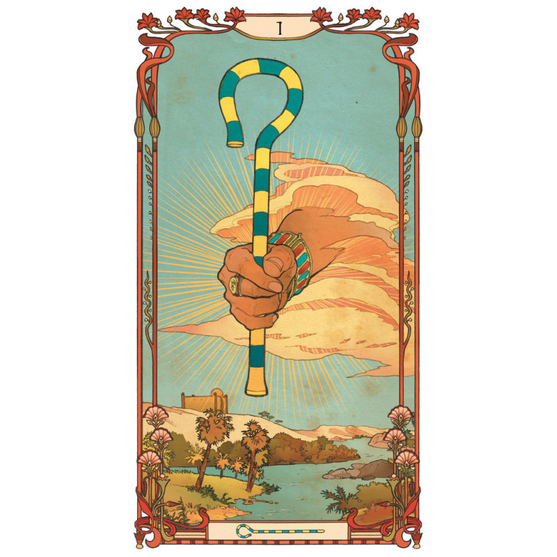 Egyptian Art Nouveau Tarot