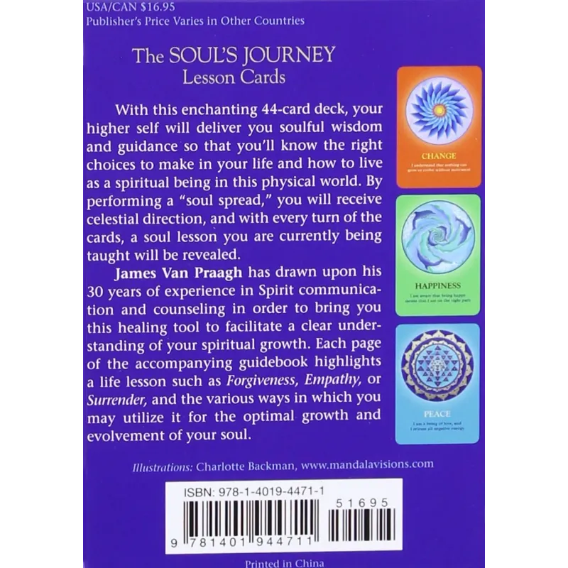 The Soul's Journey Lesson Cards