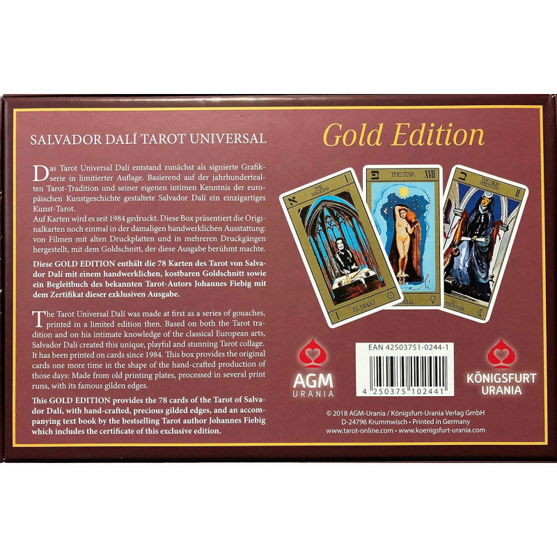 Salvador Dali - Tarot Universal (Gold Edition)