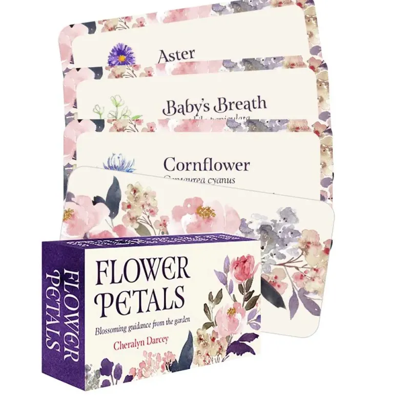 Flower Petals Inspiration Cards