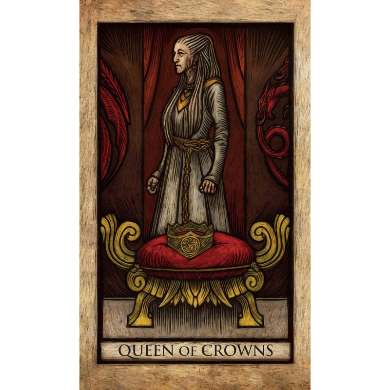 Game Of Thrones House Of The Dragon Tarot Deck & Guidebook