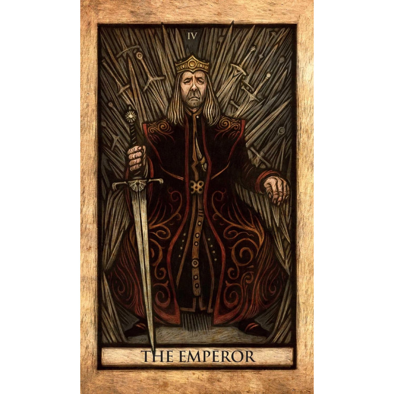 Game Of Thrones House Of The Dragon Tarot Deck & Guidebook