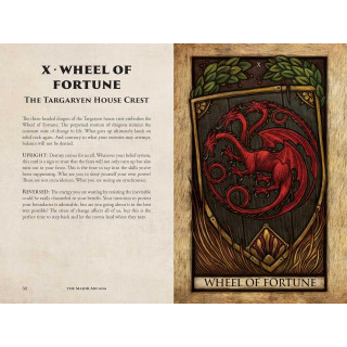 Game Of Thrones House Of The Dragon Tarot Deck & Guidebook