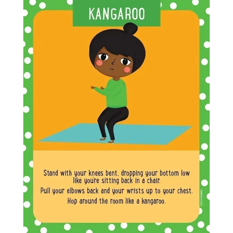 Kids Yoga Adventure Card Deck