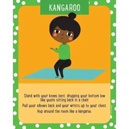 Kids Yoga Adventure Card Deck