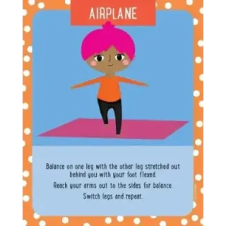 Kids Yoga Adventure Card Deck