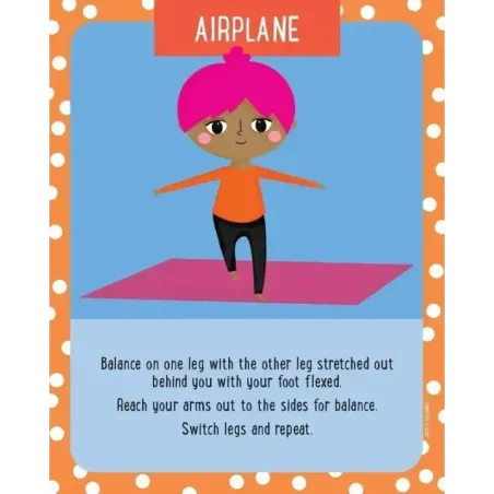 Kids Yoga Adventure Card Deck