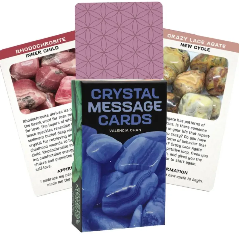 Crystal Message Cards