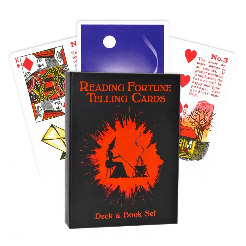 Reading Fortune Telling Cards Deck & Book Set