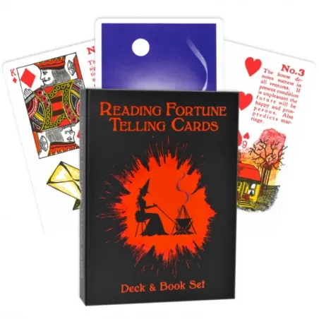 Reading Fortune Telling Cards Deck & Book Set