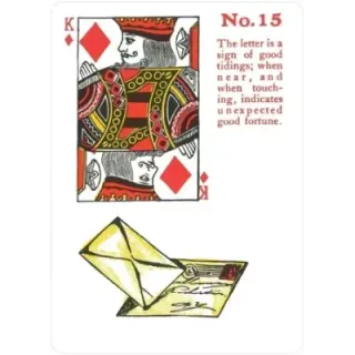 Reading Fortune Telling Cards Deck & Book Set