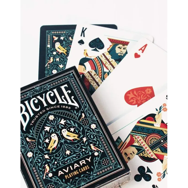 Bicycle Aviary Cards