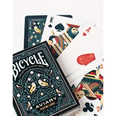 Bicycle Aviary Cards