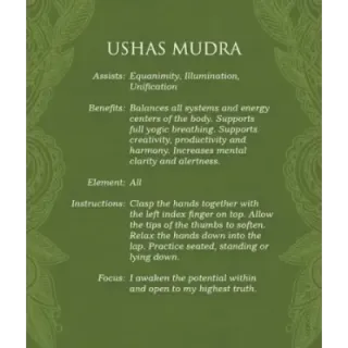 Mudras For Awakening The Five Elements