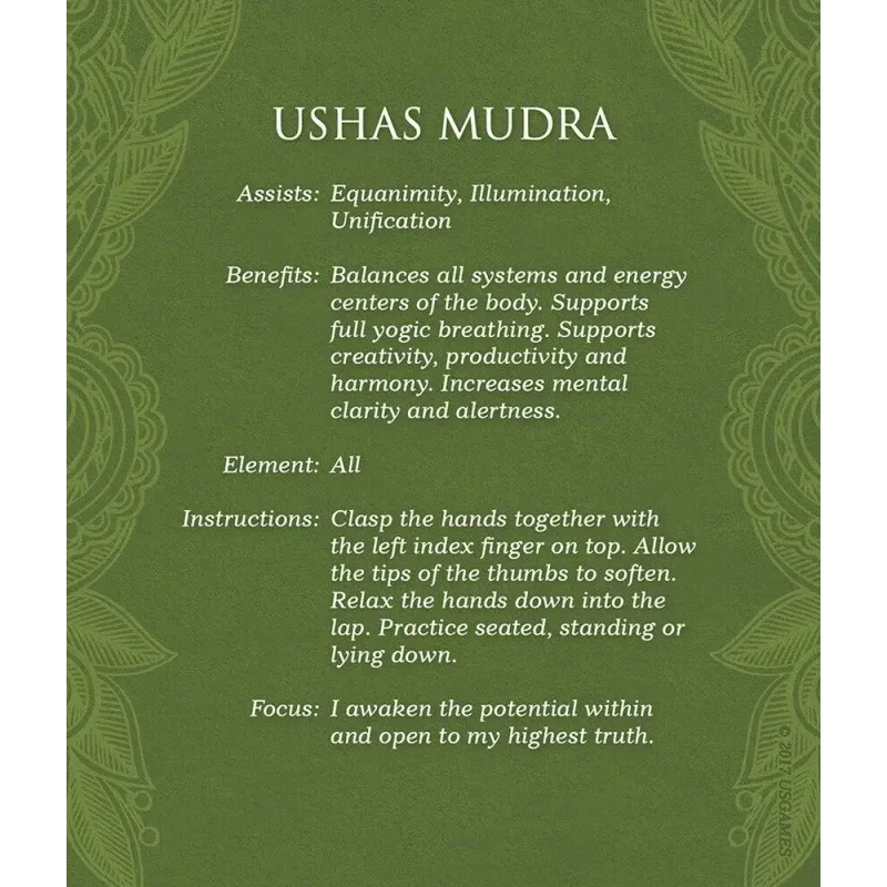 Mudras For Awakening The Five Elements