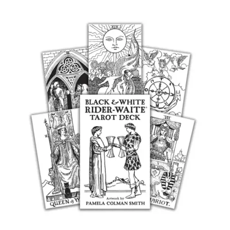 Black & White Rider-Waite Tarot