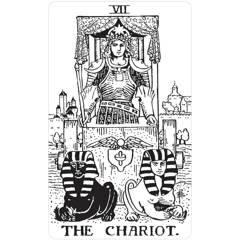 Black & White Rider-Waite Tarot