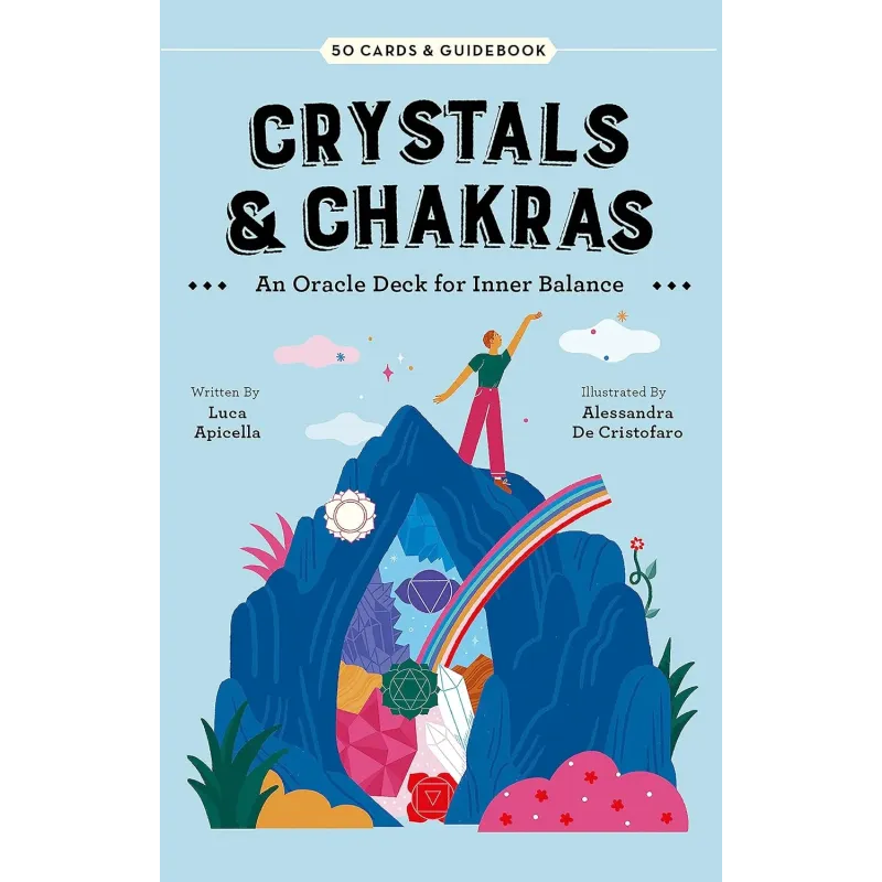 Crystals & Chakras: An Oracle Deck for Inner Balance