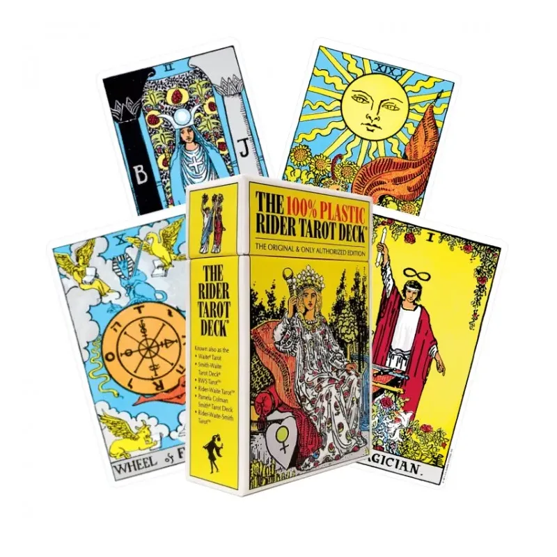 The 100% Plastic Rider Tarot Deck