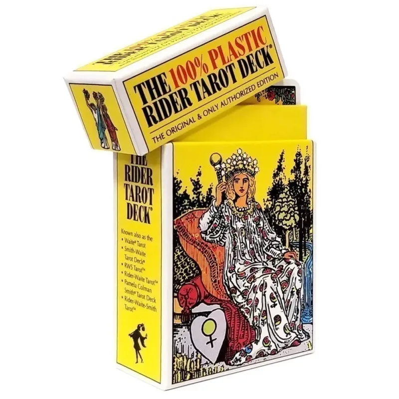 The 100% Plastic Rider Tarot Deck