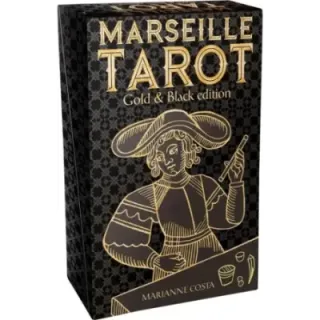 Marseille Tarot Gold & Black Edition