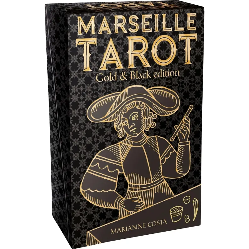 Marseille Tarot Gold & Black Edition