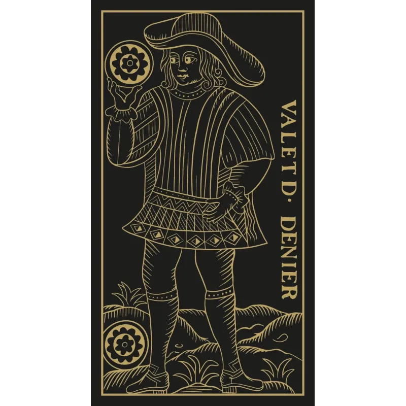 Marseille Tarot Gold & Black Edition