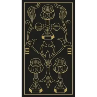 Marseille Tarot Gold & Black Edition