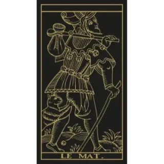 Marseille Tarot Gold & Black Edition