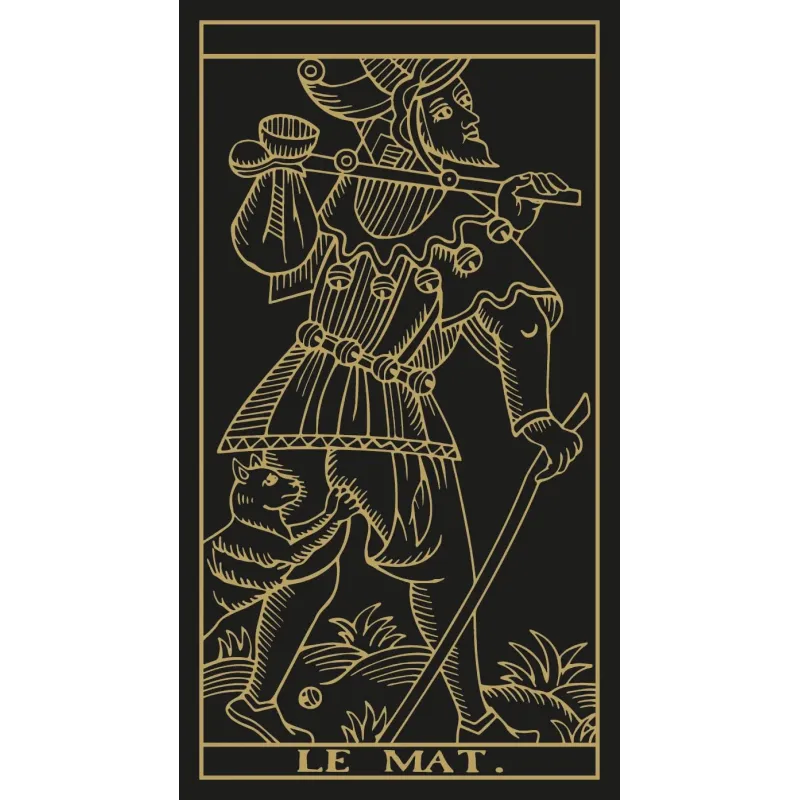 Marseille Tarot Gold & Black Edition